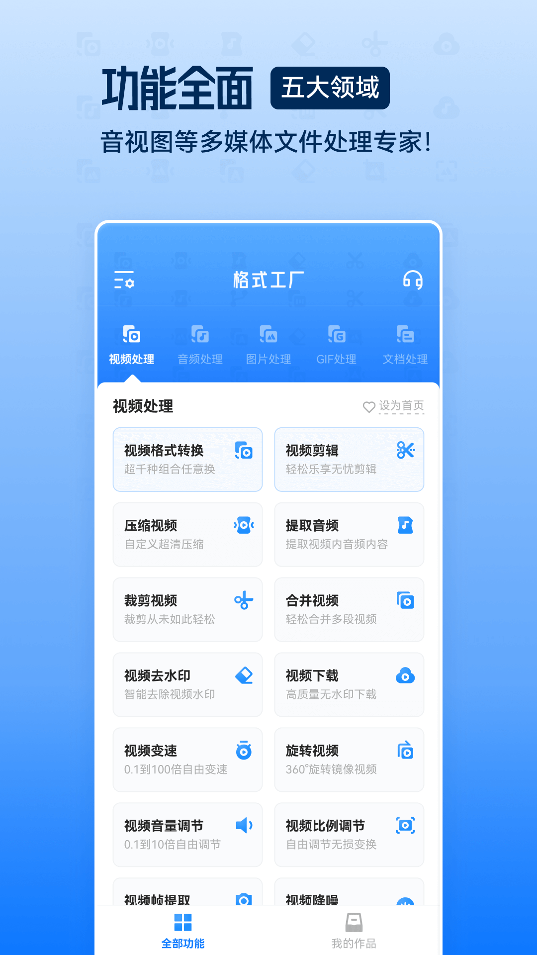 格式工厂免费版本APP-格式工厂软件下载安装截图2