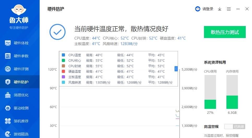 鲁大师电脑绿色版-鲁大师官网PC正版客户端下载截图3